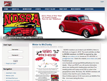 Tablet Screenshot of ndsra.com